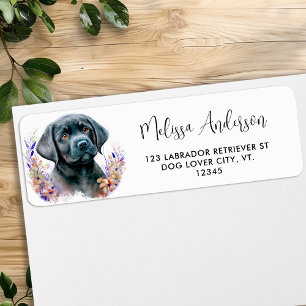 In afwachting van Lente - Labrador Puppy - Zwart L Etiket