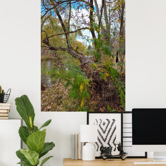 In afwezigheid van muziek poster (Thuiskantoor)