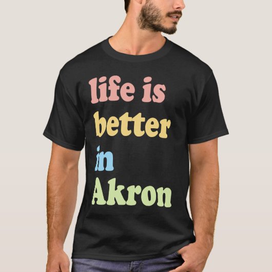 In Akron, OH T-shirt (Voorkant)