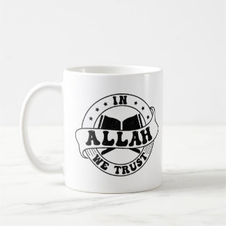 In Allah We Trust - Islamitisch geloof geïnspireer Koffiemok