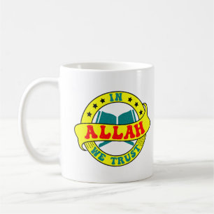 In Allah We Trust - Islamitisch geloof geïnspireer Koffiemok
