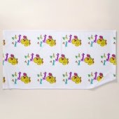 In alle dingen geven Bedankt chick tulp Thanksgivi Strandlaken (Voorkant)