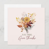 In alle dingen geven Bedankt herfst (Voorkant / Achterkant)