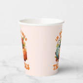 In alle dingen geven Bedankt pompoen Papieren Bekers (Links)