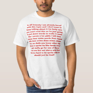 in alle eerlijkheid shirt