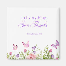 In alles geef Bedankt 2 "vierkante magneet