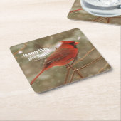 In alles, geef Bedankt Bijbelvers Kartonnen Onderzetters (Schuin)