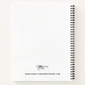 "In alles geef Bedankt" Softcover Notitieboek (Achterkant)