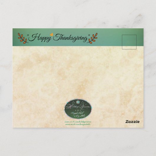 In Alles Geef Dank Kaart (Achterkant)