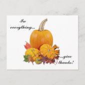 In alles geef je Bedankt! Briefkaart (Voorkant)