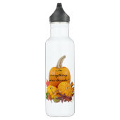 In alles geef je Bedankt! Waterfles (Rechts)