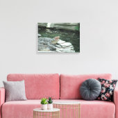 In alligator verpakt canvas afdruk (Insitu (Woonkamer))