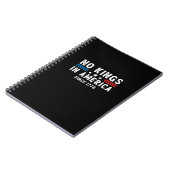 In America Presidents Are Not Kings Minimal Clean Notitieboek (Linkerzijde)