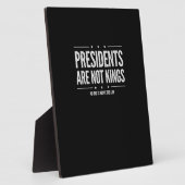 In America Presidents Are Not Kings Retro Classic Fotoplaat (Zijkant)