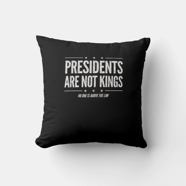 In America Presidents Are Not Kings Retro Classic Kussen (Voorkant)