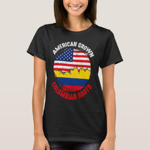 In Amerika geteelde Colombiaanse Roots Vintage Vla T-shirt