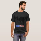 In Amerikaanse vlag T-shirt (Voorkant volledig)