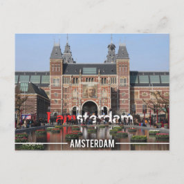 In Amsterdam Landmark, Amsterdam Holland Briefkaart