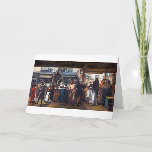 In Antwerpen (België), Albrecht Durer Kaart (Voorkant)