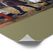 In Antwerpen (België), Albrecht Durer Poster (Hoek)