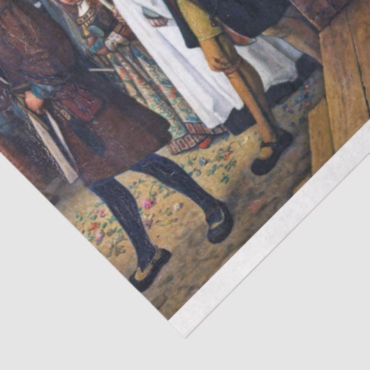 In Antwerpen (België), Albrecht Durer Tissuepapier (Detail)