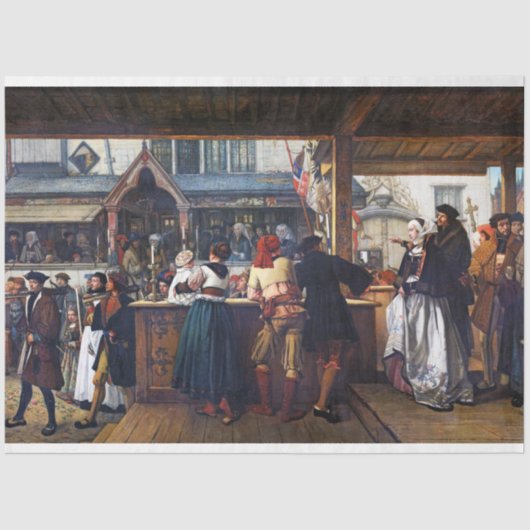 In Antwerpen (België), Albrecht Durer Tissuepapier (Voorkant)