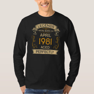 In april 1981 werden de geboortegrond van de legki t-shirt