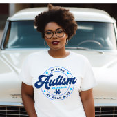 In april Draag we Blue Autism T-shirt