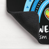 In april Draag we de blauwe regenboogautisme Puz Muismat (Hoek)