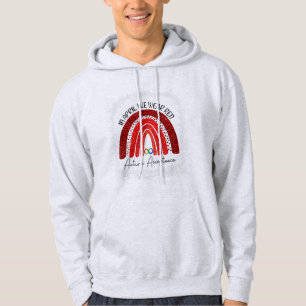 In april Draag we Red in plaats van autisme mensen Hoodie