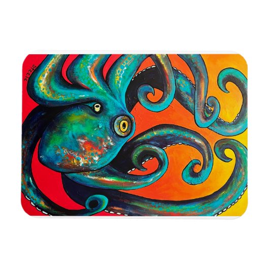 In Arms Octopus Magneet (Horizontaal)