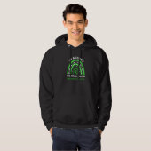 In August We Wear Green Rainbow Gastroparesis awar Hoodie (Voorkant volledig)