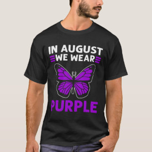 In augustus Draag we Paars. Overdosering T-shirt
