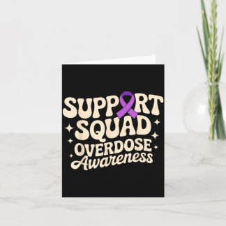 In Augustus dragen we paars Overdosis bewustzijn P Kaart