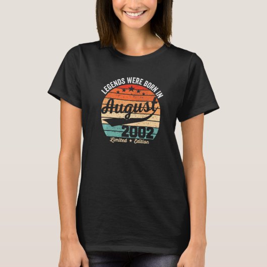 In augustus werden 20e verjaardag van de legerleg t-shirt (Voorkant)