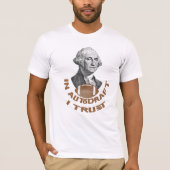 IN AUTODRAFT VERTROUW IK DE grappige football leag T-shirt (Voorkant)