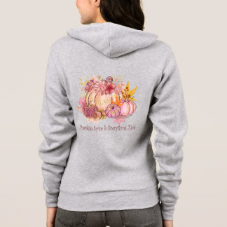 in Autumn Pink: Whimsy & Spice Hoodie