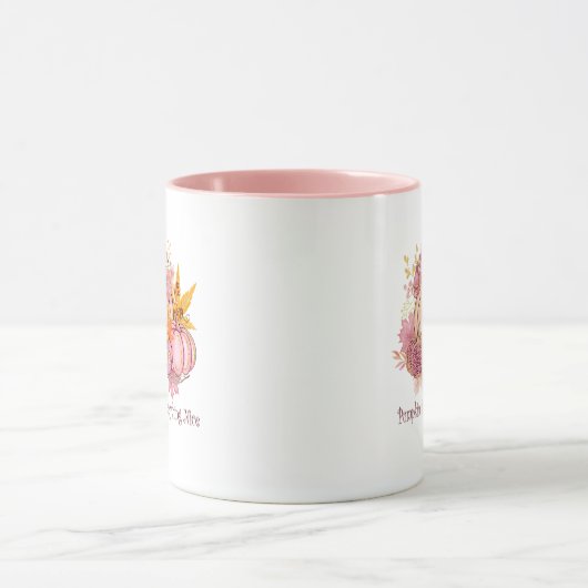 in Autumn Pink: Whimsy & Spice Mok (Midden)