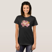  in Autumn Pink: Whimsy & Spice T-shirt (Voorkant volledig)