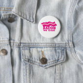 In bacon vertrouwen we ronde button 5,7 cm (In situ)