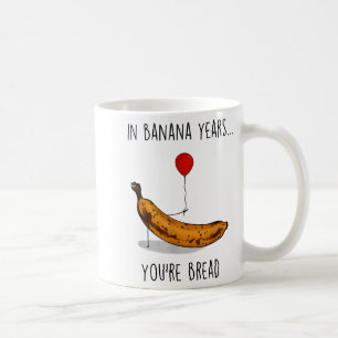 In Bananenjaren Ben Je Brood Grappige Bananenliefh Koffiemok
