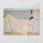 In Bed | Edouard Vuillard | Briefkaart (Voorkant)
