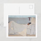 In Bed, Edouard Vuillard Briefkaart (Voorkant / Achterkant)