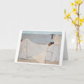 In Bed, Edouard Vuillard Kaart (Gele Bloem)