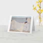 In Bed, Edouard Vuillard Kaart (Gele Bloem)