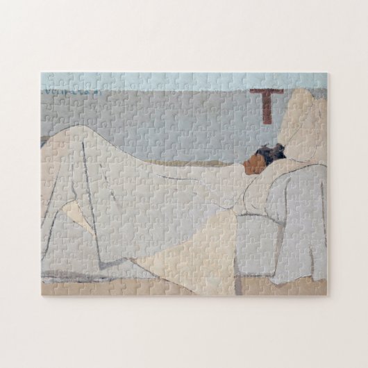 In Bed, Edouard Vuillard Legpuzzel (Horizontaal)