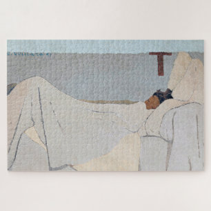 In Bed, Edouard Vuillard Legpuzzel