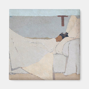 In Bed, Edouard Vuillard Magneet