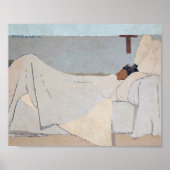 In Bed, Edouard Vuillard Poster (Voorkant)
