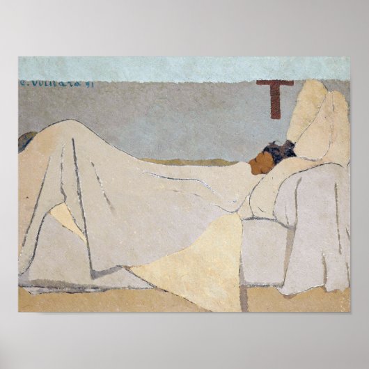 In Bed | Edouard Vuillard | Poster (Voorkant)